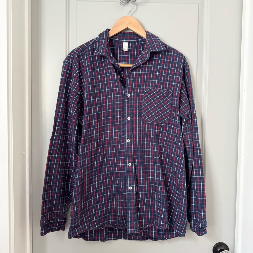 American Apparel Flannel Button Down